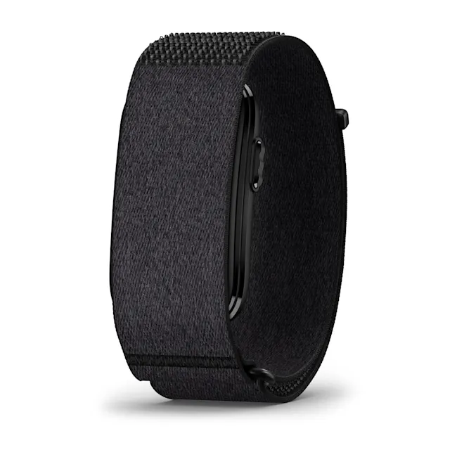 cf-xl **ALT текст:** GARMIN CIRQA™ Smart Band Black L-XL – паметна фитнес нараквица без дисплеј за 24/7 следење на здравјето, физичката активност и спиењето, во црна боја.